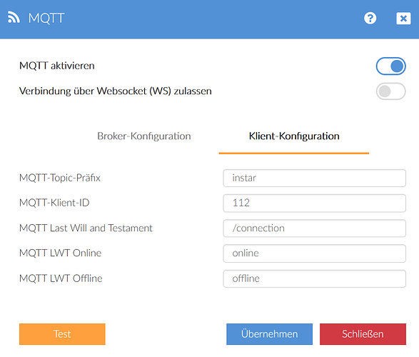 MQTT Infos