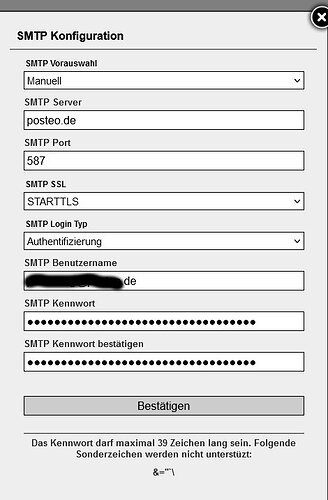4. SMTP Info